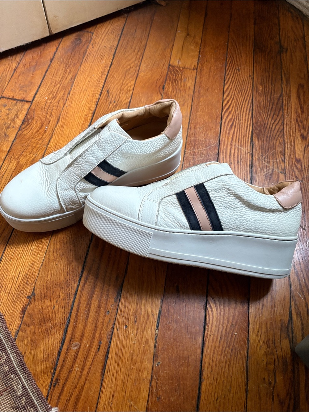 Russell Bromley Classic Platform trainers.
